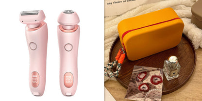 2-in-1 Rechargeable Women’s Electric Razor & Bikini Trimmer