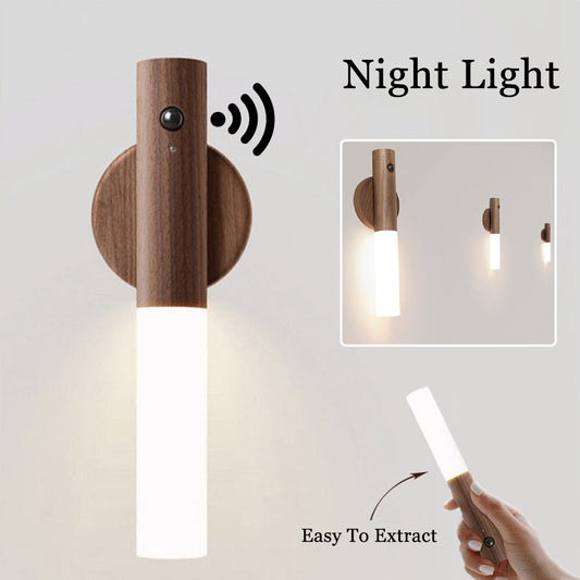 Magnetic Wireless LED Night Light with Motion Sensor