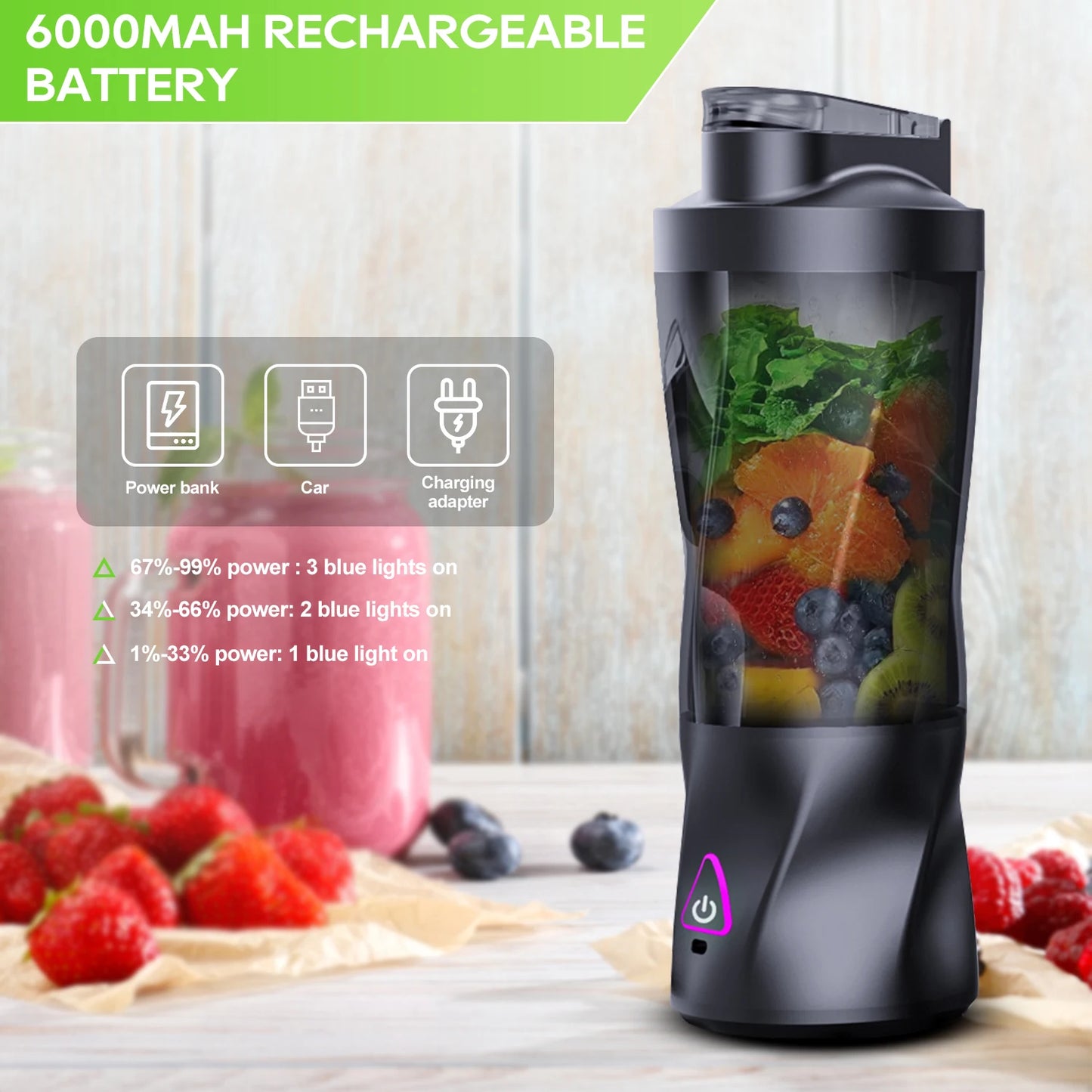 Portable Juicer & Blender - 700ML