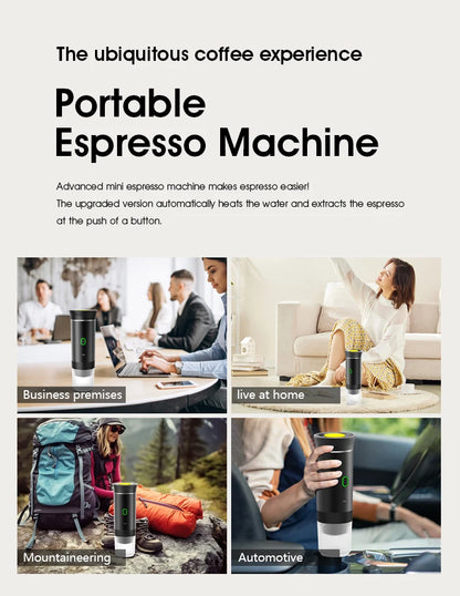 3-in-1 Portable Espresso Coffee Machine