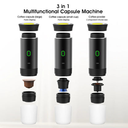 3-in-1 Portable Espresso Coffee Machine