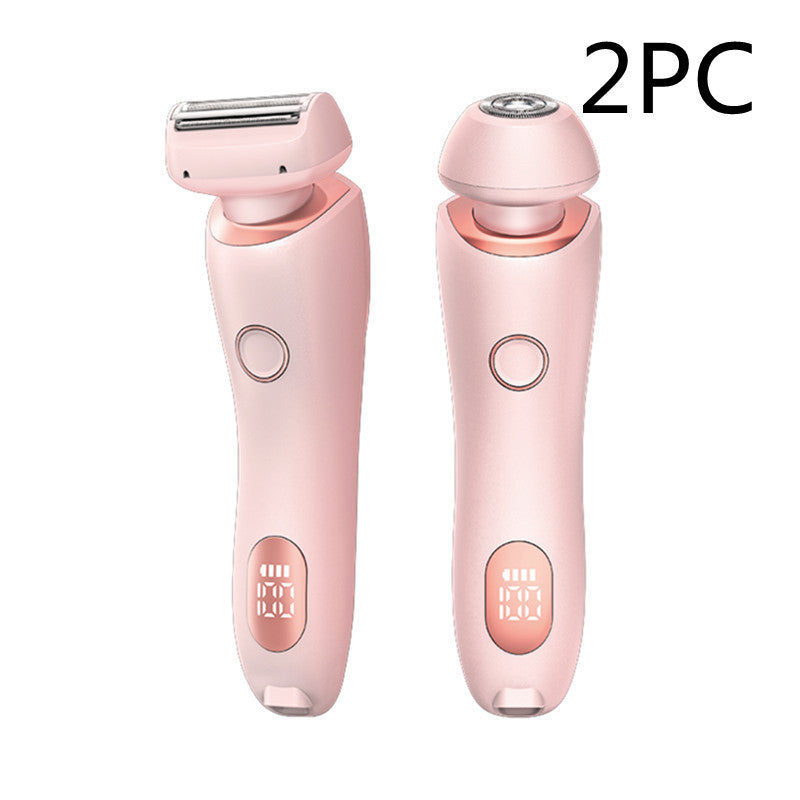 2-in-1 Rechargeable Women’s Electric Razor & Bikini Trimmer